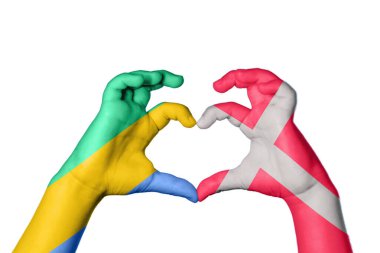 Gabon Danimarka Kalbi, El hareketi kalp yapma, Kırpma Yolu