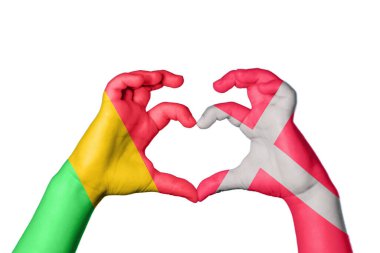 Mali Danimarka Kalbi, El hareketi kalp yapma, Kırpma Yolu