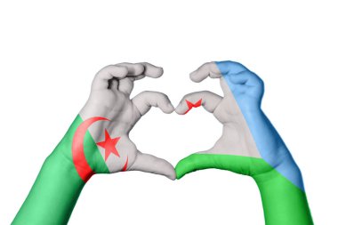 Cezayir Cibuti Kalbi, El hareketi kalp yapma, Kırpma Yolu