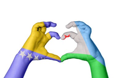 Bosna-Hersek Cibuti Kalbi, El hareketi, kalp yapma, Kırpma Yolu