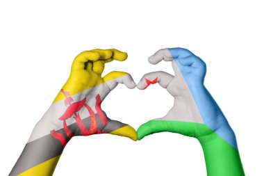 Brunei Cibuti Kalbi, El hareketi kalp yapma, Kırpma Yolu