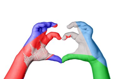 Kamboçya Cibuti Kalbi, El hareketi kalp yapma, Kırpma Yolu