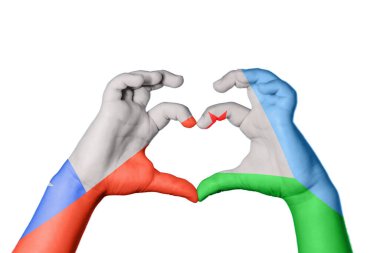 Şili Cibuti Kalbi, El hareketi kalp yapma, Kırpma Yolu