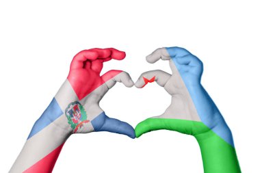 Dominik Cumhuriyeti Cibuti Kalbi, El hareketi kalp yapma, Kırpma Yolu