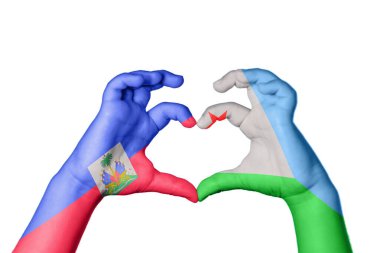 Haiti Cibuti Kalbi, El hareketi kalp yapma, Kırpma Yolu