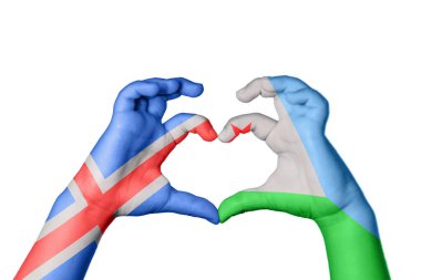 İzlanda Cibuti Kalbi, El hareketi kalp yapma, Kırpma Yolu