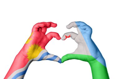 Kiribati Cibuti Kalbi, El hareketi kalp yapma, Kırpma Yolu