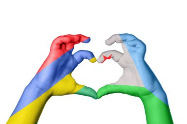 Mauritius Cibuti Kalbi, El hareketi kalp yapma, Kırpma Yolu