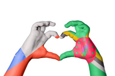 Şili Dominica Kalbi, El hareketi kalp yapma, Kırpma Yolu