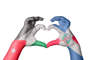 Ürdün Dominik Cumhuriyeti Kalbi, El hareketi kalp yapma, Kırpma Yolu