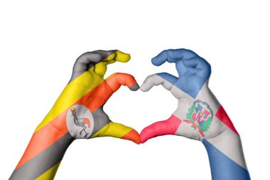 Uganda Dominik Cumhuriyeti Kalbi, El hareketi kalp yapma, Kırpma Yolu