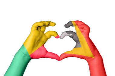 Benin Doğu Timor Heart, El hareketi kalp yapma, Kırpma Yolu