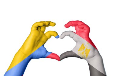 Kolombiya Mısır Kalbi, El hareketi kalp yapma, Kırpma Yolu