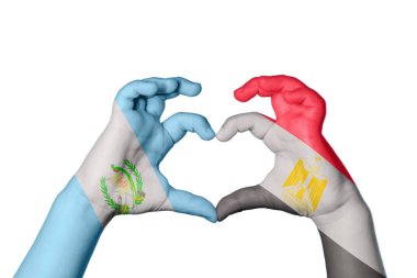 Guatemala Mısır Kalbi, El hareketi kalp yapma, Kırpma Yolu