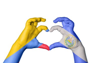 Kolombiya El Salvador Kalbi, El hareketi kalp yapma, Kırpma Yolu