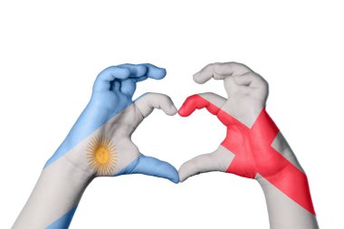 Arjantin İngiltere Kalbi, El hareketi kalp yapma, Kırpma Yolu