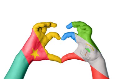 Kamerun Ekvator Ginesi Kalbi, El hareketi kalp yapma, Kırpma Yolu