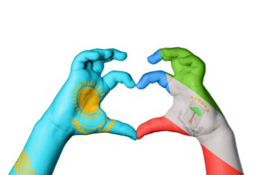 Kazakistan Ekvator Ginesi Kalbi, El hareketi kalp yapma, Kırpma Yolu