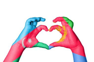 Azerbaycan Eritre Kalbi, El hareketi kalp yapma, Kırpma Yolu