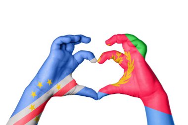 Cape Verde Eritre Kalbi, El hareketi kalp yapma, Kırpma Yolu