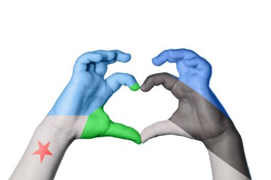 Cibuti Estonya Kalbi, El hareketi kalp yapma, Kırpma Yolu