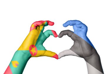 Grenada Estonya Kalbi, El hareketi kalp yapma, Kırpma Yolu