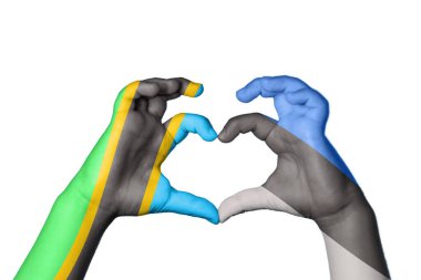 Tanzanya Estonya Kalbi, El hareketi kalp yapma, Kırpma Yolu