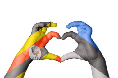 Uganda Estonya Kalbi, El hareketi kalp yapma, Kırpma Yolu