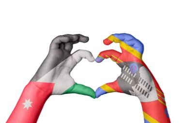 Jordan Eswatini Kalbi, El hareketi kalp yapma, Kırpma Yolu