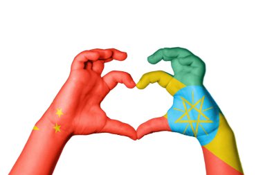 Çin Etiyopya Kalbi, El hareketi kalp yapma, Kırpma Yolu