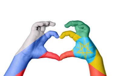 Rusya Etiyopya Kalbi, El hareketi kalp yapma, Kırpma Yolu