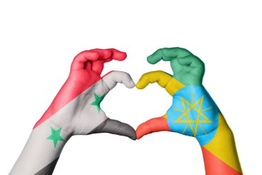 Suriye Etiyopya Kalbi, El hareketi kalp yapma, Kırpma Yolu