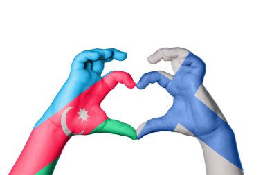 Azerbaycan Finlandiya Kalbi, El hareketi kalp yapma, Kırpma Yolu