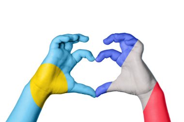 Palau France Heart, El hareketi kalp yapmak, Kırpma Yolu