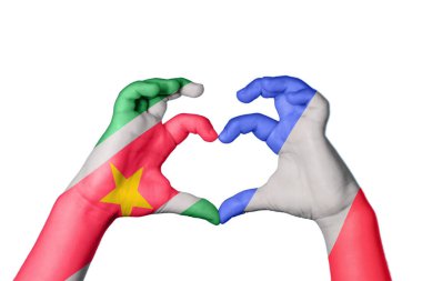 Soyadı Fransa Kalbi, el hareketi kalp yapma, Kırpma Yolu