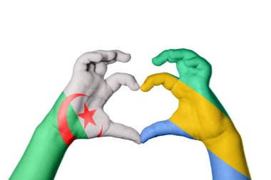 Cezayir Gabon Kalbi, El hareketi kalp yapma, Kırpma Yolu