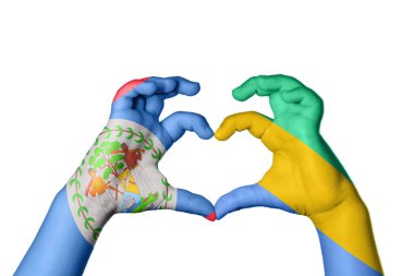 Belize Gabon Kalbi, El hareketi kalp yapma, Kırpma Yolu