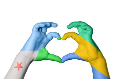 Cibuti Gabon Kalbi, El hareketi kalp yapma, Kırpma Yolu