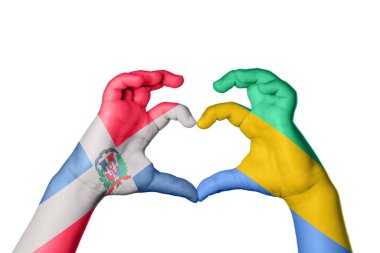 Dominik Cumhuriyeti Gabon Kalbi, El hareketi kalp yapma, Kırpma Yolu