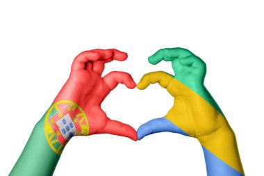 Portekiz Gabon Kalbi, El hareketi kalp yapma, Kırpma Yolu