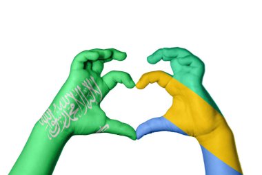 Suudi Arabistan Gabon Kalbi, El hareketi kalp yapma, Kırpma Yolu