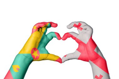 Grenada Georgia Kalbi, El hareketi kalp yapma, Kırpma Yolu