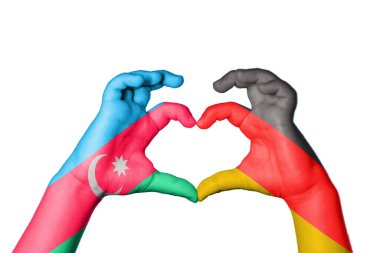 Azerbaycan Almanya Kalbi, El hareketi kalp yapma, Kırpma Yolu