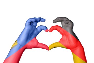 Lihtenştayn Almanya Kalbi, El hareketi kalp yapma, Kırpma Yolu