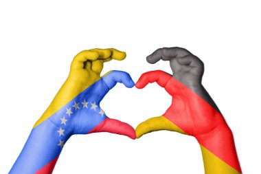 Venezuela Almanya Kalbi, El hareketi kalp yapma, Kırpma Yolu