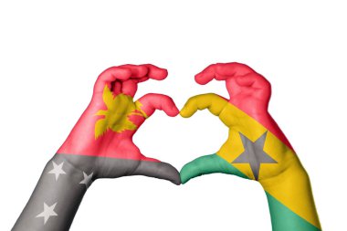 Papua Yeni Gine Kalbi, El hareketi kalp yapma, Kırpma Yolu