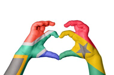 Güney Afrika Gana Kalbi, El hareketi kalp yapma, Kırpma Yolu