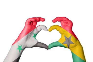 Suriye Gana Kalbi, El hareketi kalp yapma, Kırpma Yolu