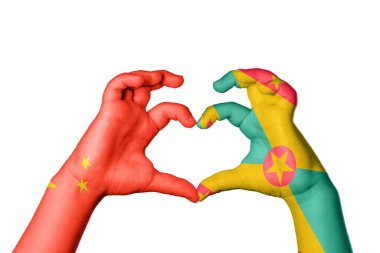 Çin Grenada Kalbi, El hareketi kalp yapma, Kırpma Yolu