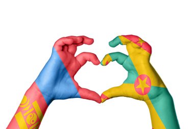 Moğolistan Grenada Kalbi, El hareketi kalp yapma, Kırpma Yolu